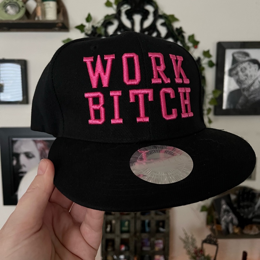 ❌SOLD❌ Britney Spears “Work B*tch” hat RARE